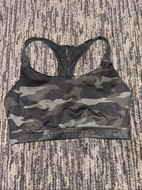 Camo sports bra